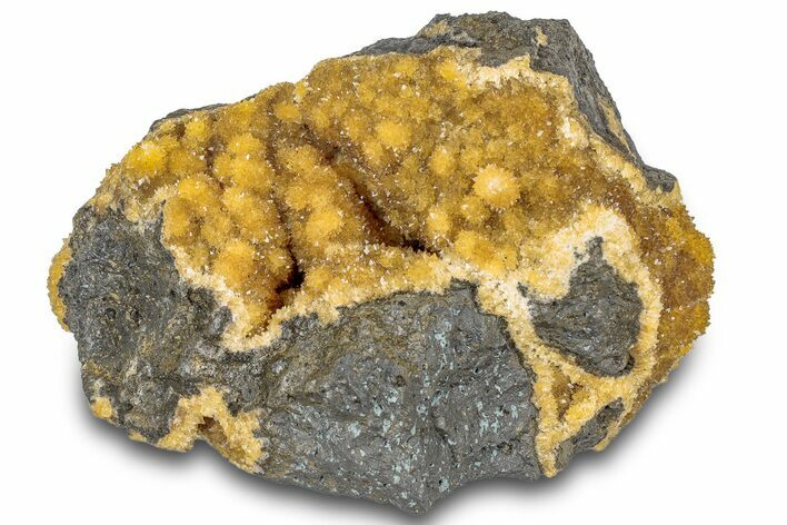 Intense Orange Calcite Crystal Cluster - Poland #311460
